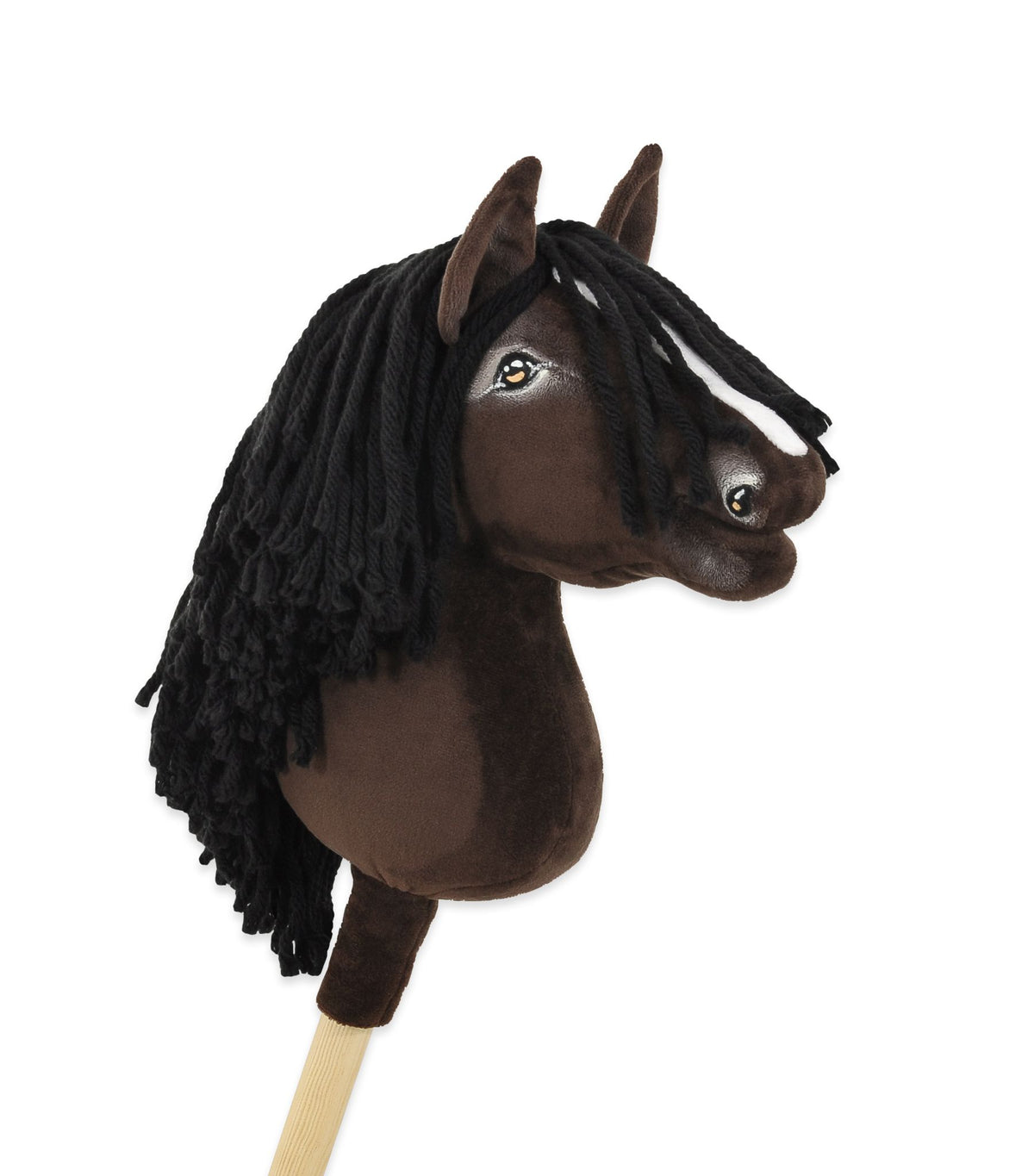 Horse on a stick Super Hobby Horse Premium - dark bay horse A4