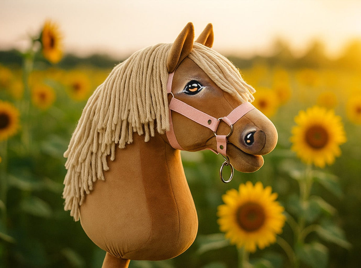 Horse on a stick Super Hobby Horse Premium - palomino horse A3