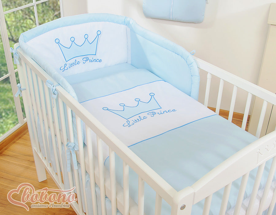 Bedding set 2-pcs- Little Prince/Princess blue