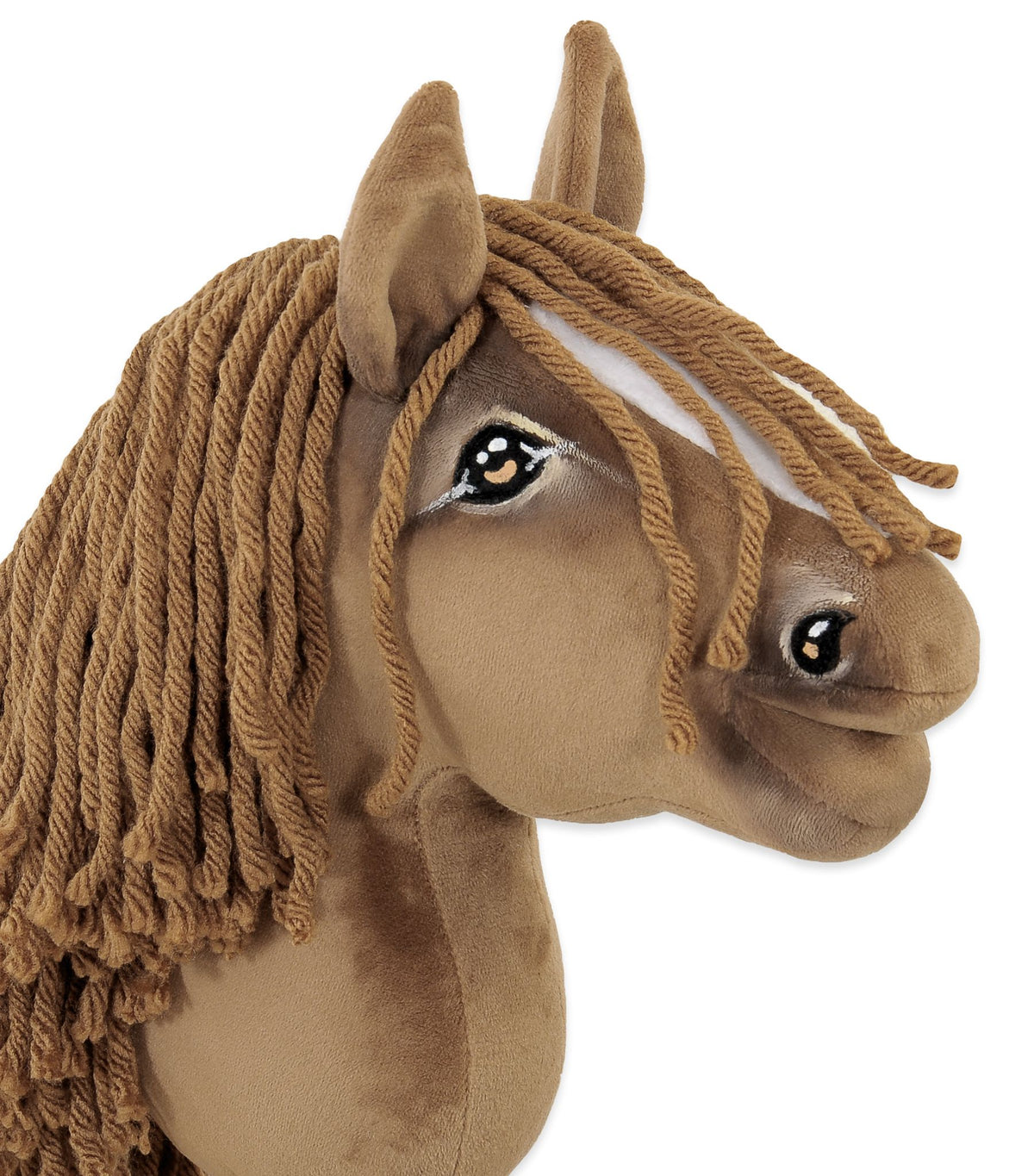 Horse on a stick Super Hobby Horse Premium light chestnut horse A5