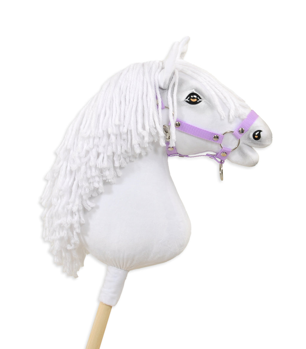 Horse on a stick Super Hobby Horse Premium - white A3