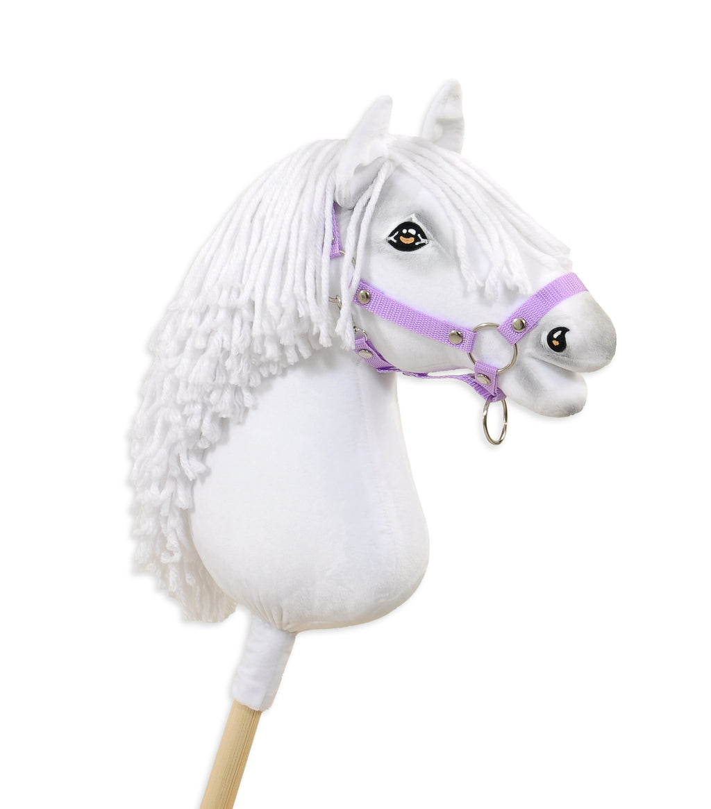 Horse on a stick Super Hobby Horse Premium - white A3