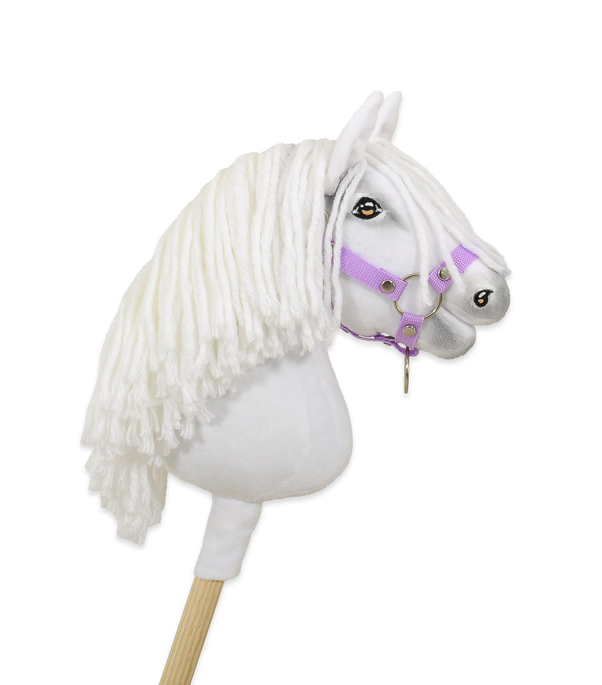 Horse on a stick Super Hobby Horse Premium - white A4