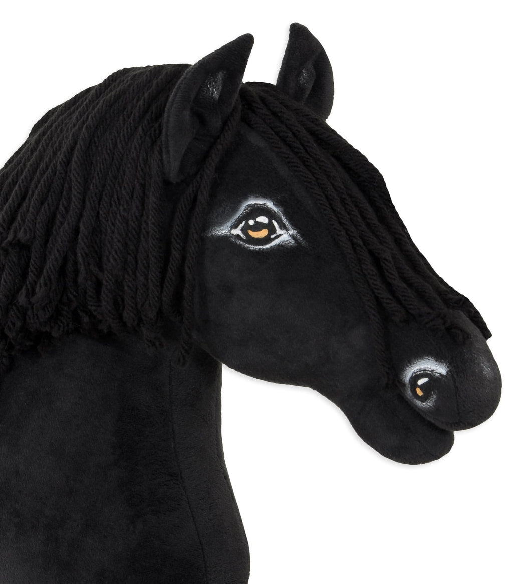 Horse on a stick Super Hobby Horse Premium - black horse A3