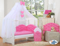 Mosquito-net made of chiffon- Chic dark pink