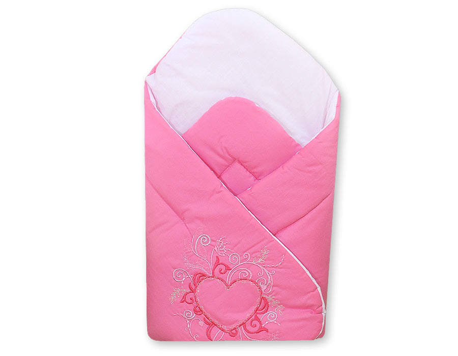 Babynest with stiffening - Chic dark pink