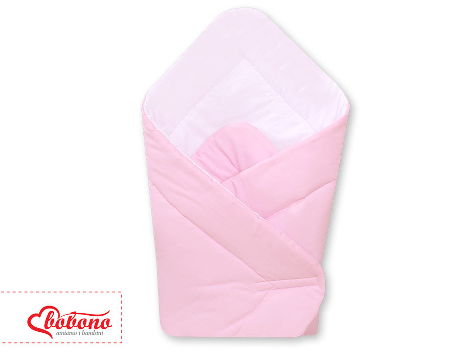 Babynest with stiffening- Hanging Hearts pink