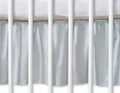 Dust Ruffle-Masking flounce 140x70cm- Hanging Hearts grey