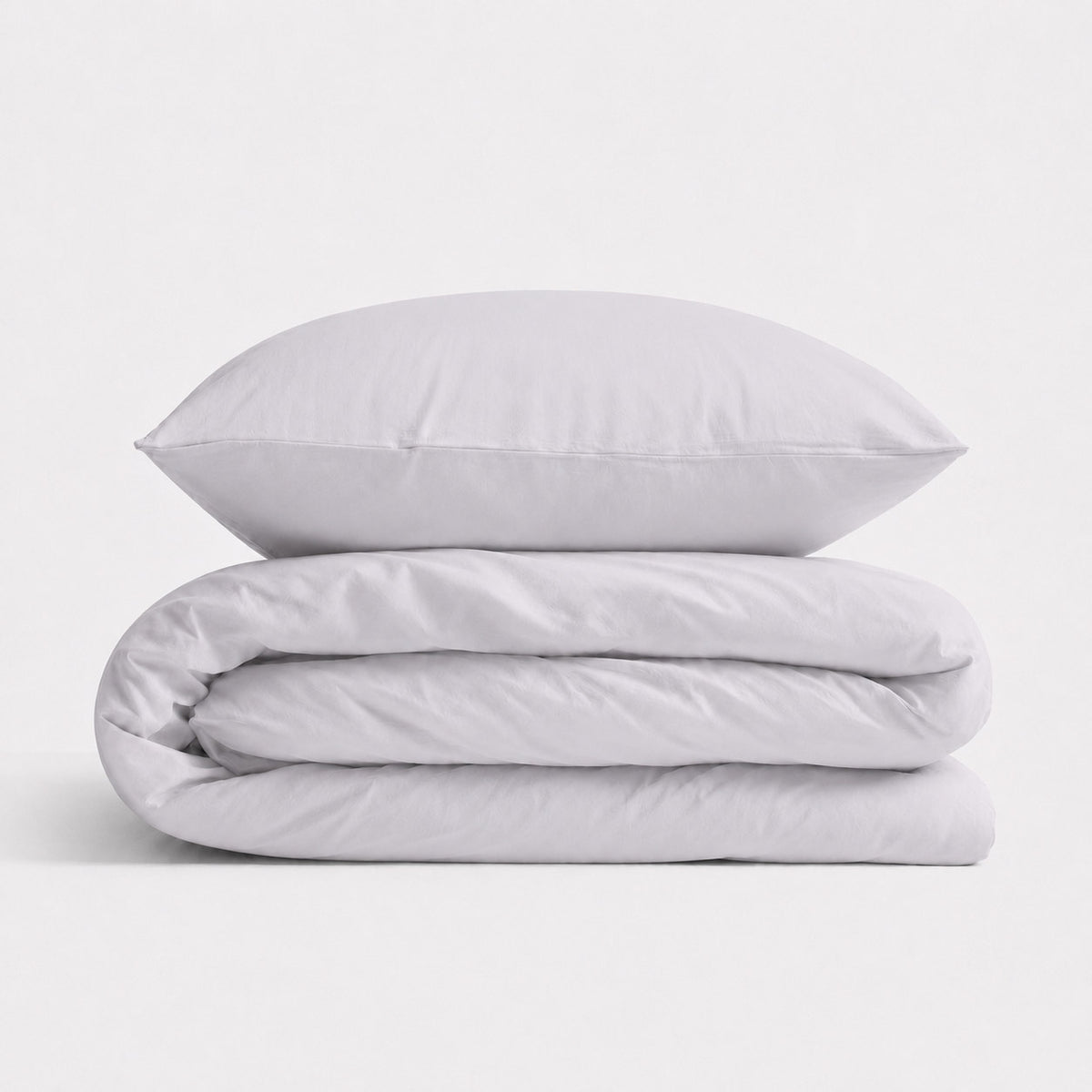 Cotton children's bedding set, 2 pieces, pillowcase 60x40 cm and duvet cover 120x90 cm - gray
