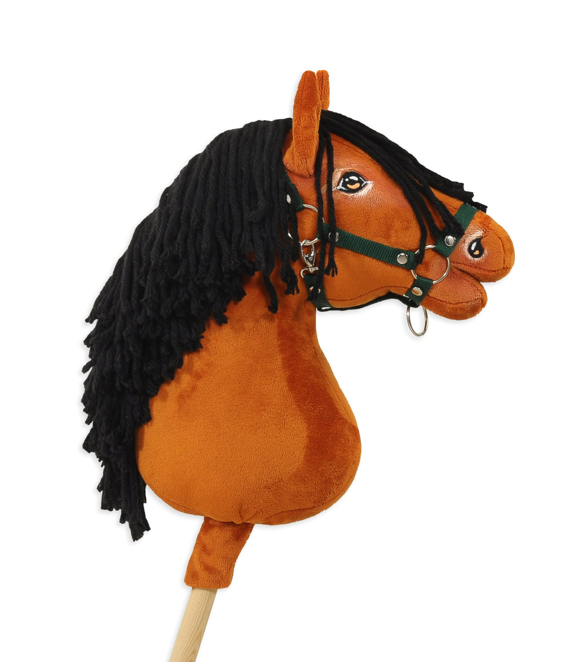 Horse on a stick Super Hobby Horse Premium - light bay horse A3