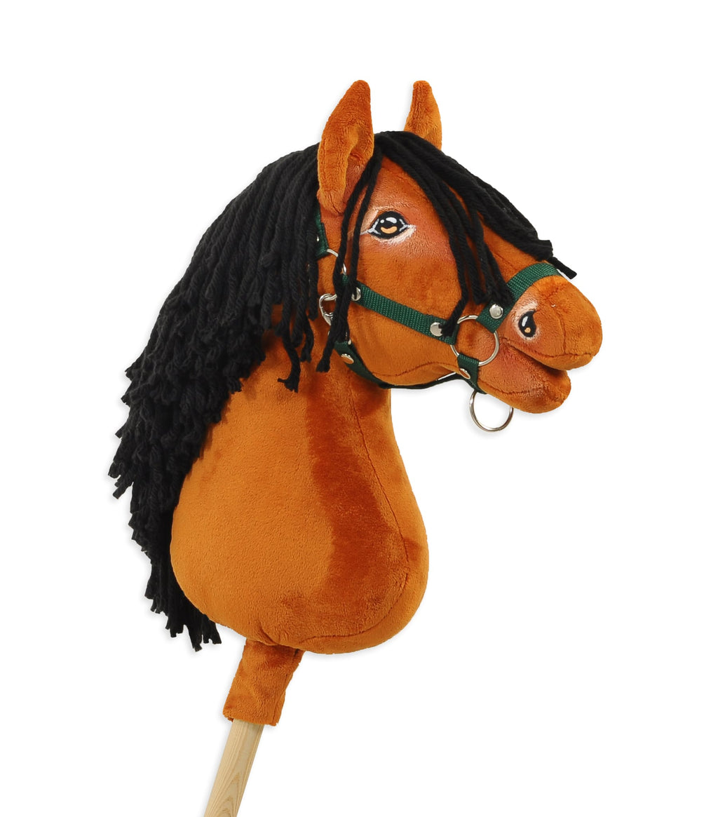 Horse on a stick Super Hobby Horse Premium - light bay horse A3