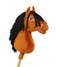 Horse on a stick Super Hobby Horse Premium - light bay horse A3