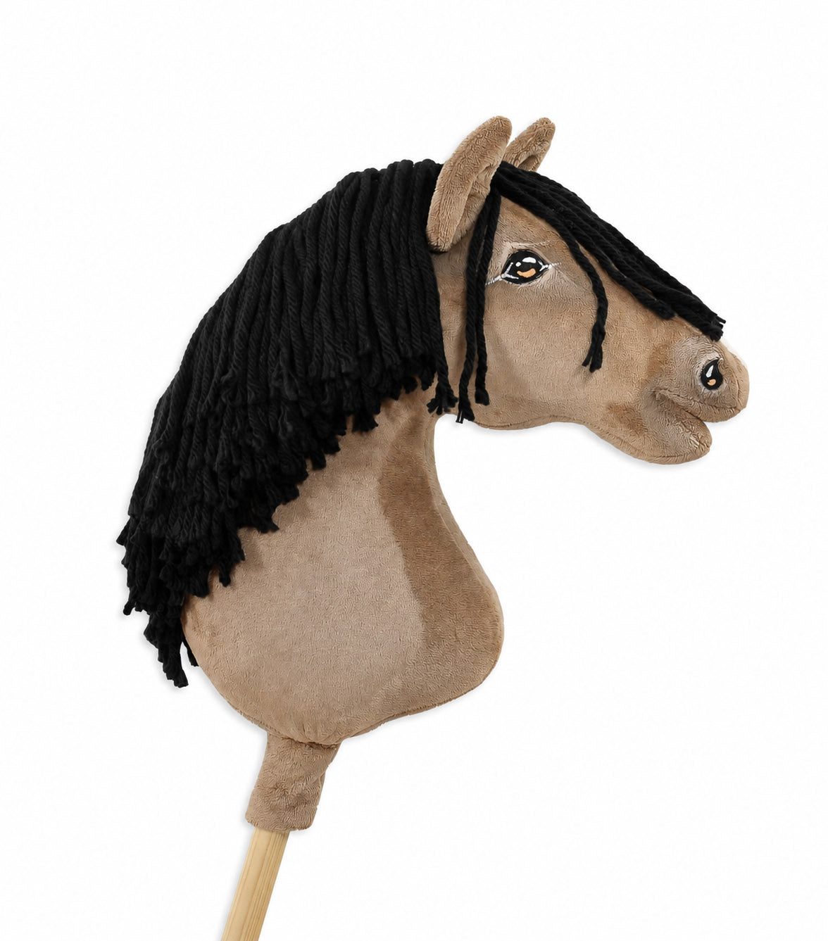Horse on a stick Super Hobby Horse Premium - buckskin horse A3