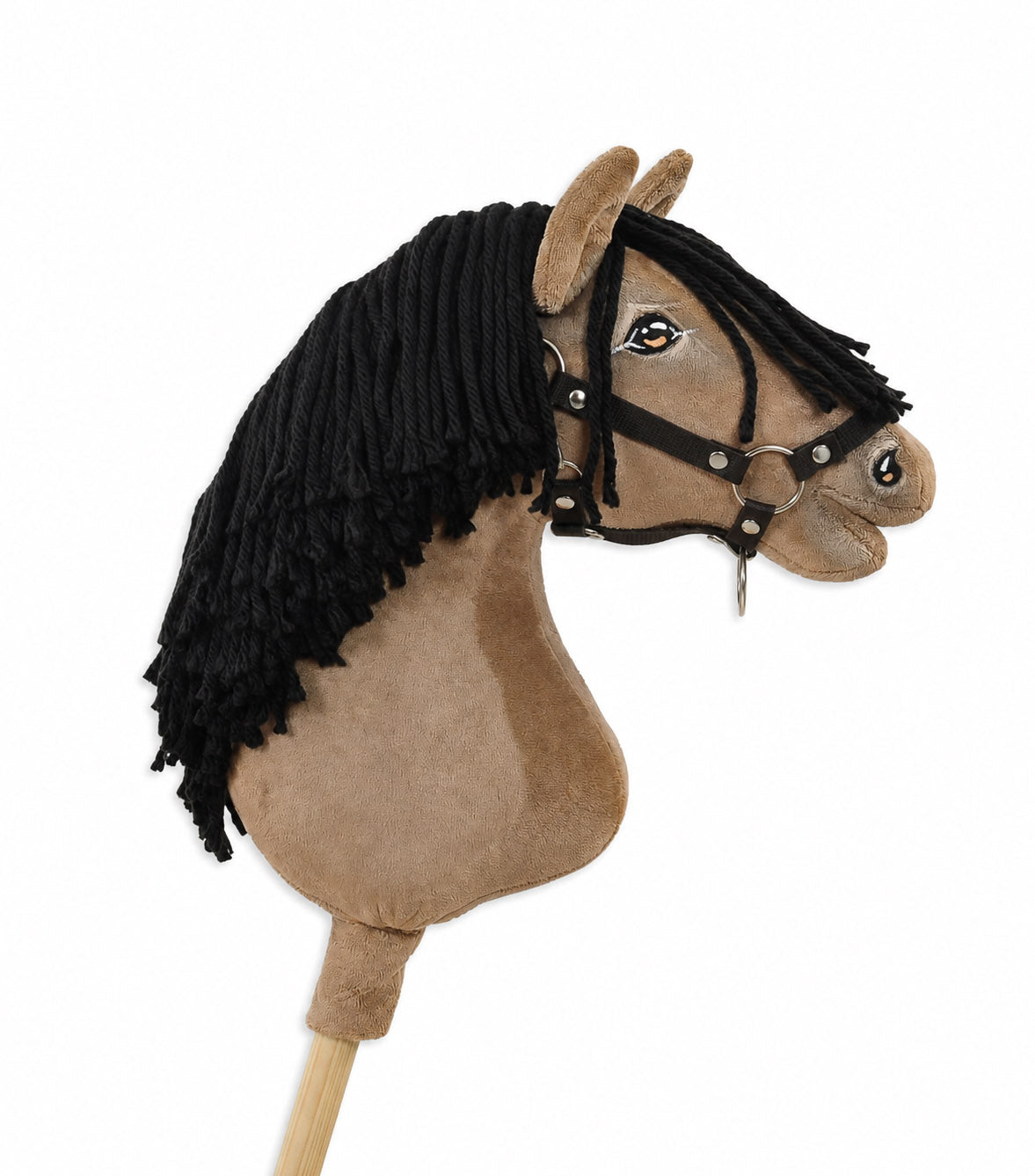Horse on a stick Super Hobby Horse Premium - buckskin horse A3
