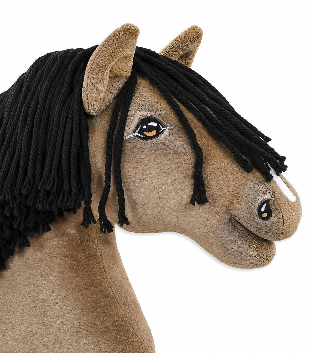 Horse on a stick Super Hobby Horse Premium - buckskin horse A3