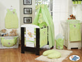 Canopy made of fabric- Good Night green