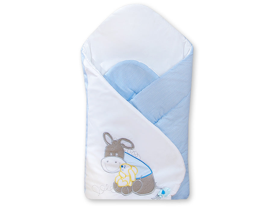 Babynest with stiffening- Donkey Luca blue