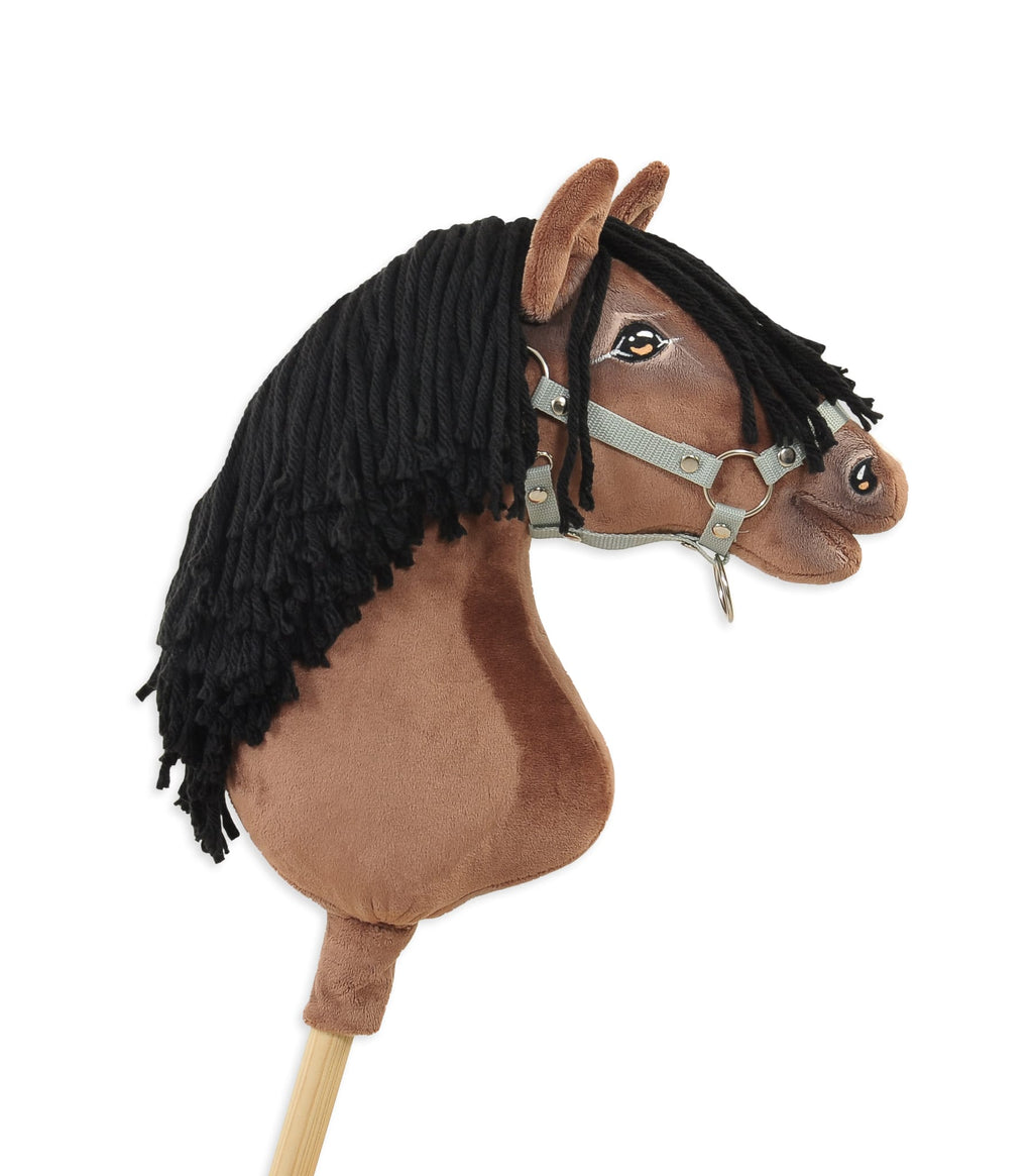 Horse on a stick Super Hobby Horse Premium - bay horse A3