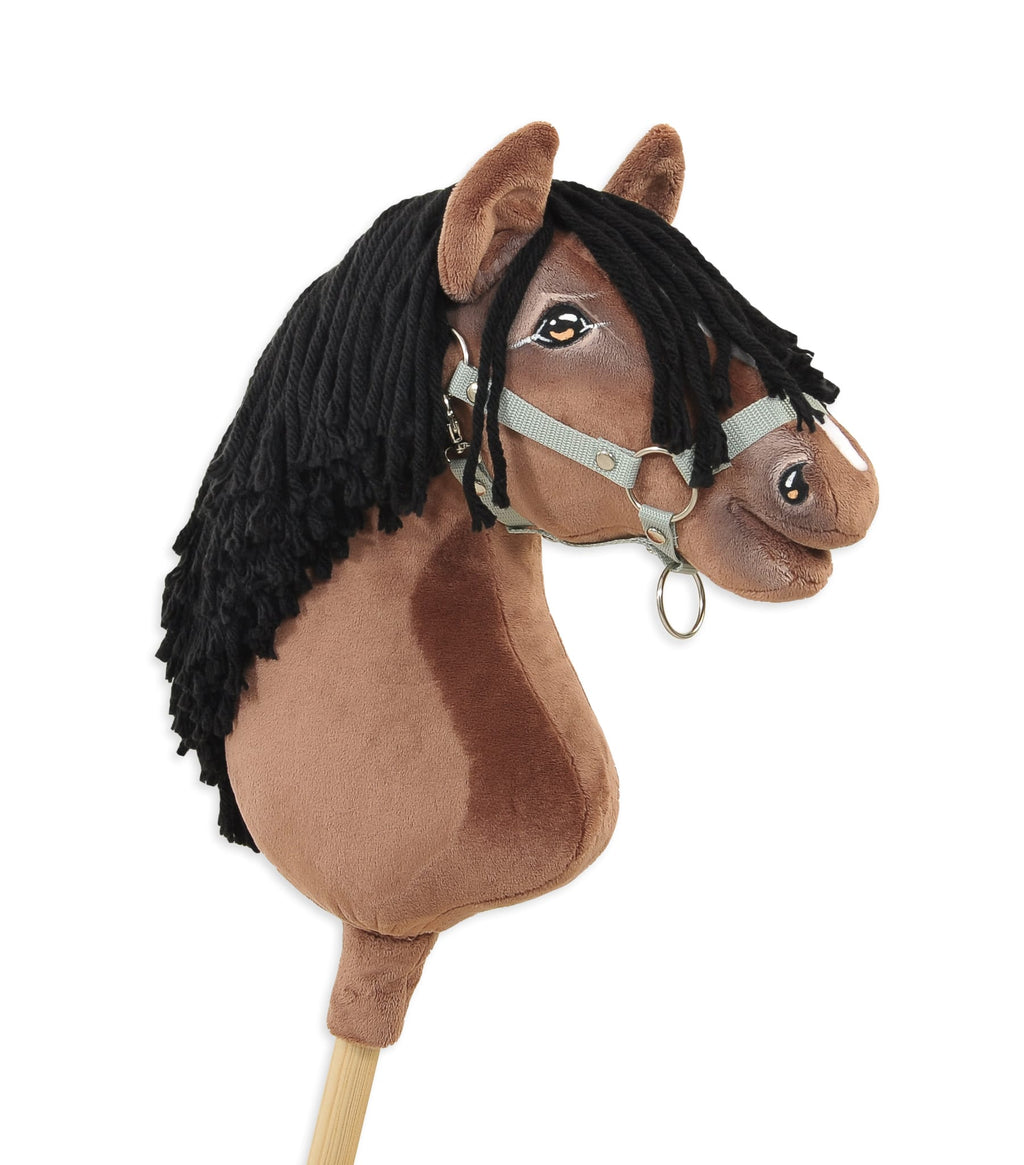 Horse on a stick Super Hobby Horse Premium - bay horse A3