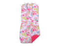 Double-sided cart insert BOBONO - hummingbirds in flowers/rosa