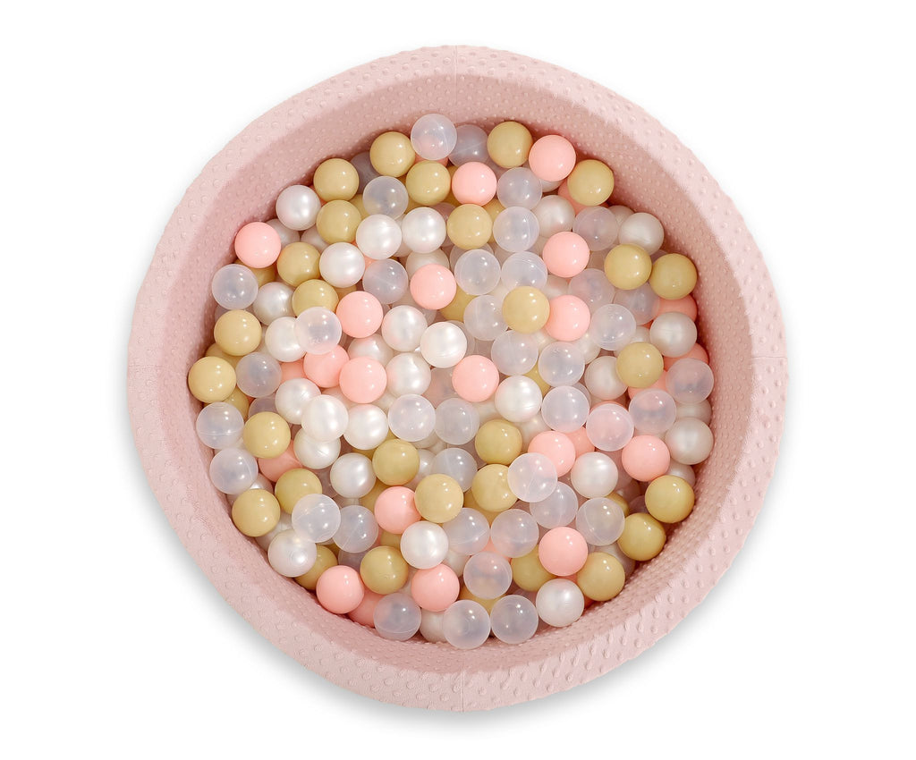 Plastic balls for the dry pool 50pcs - beige