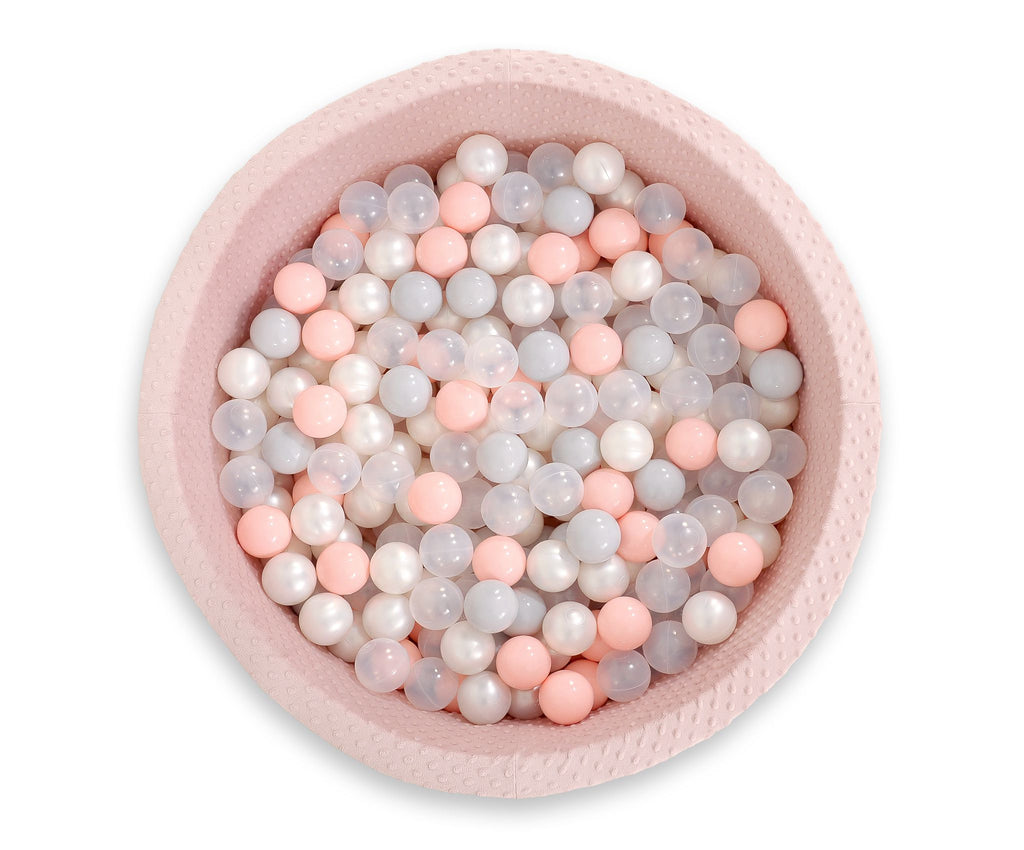 Plastic balls for the dry pool 50pcs - transparent