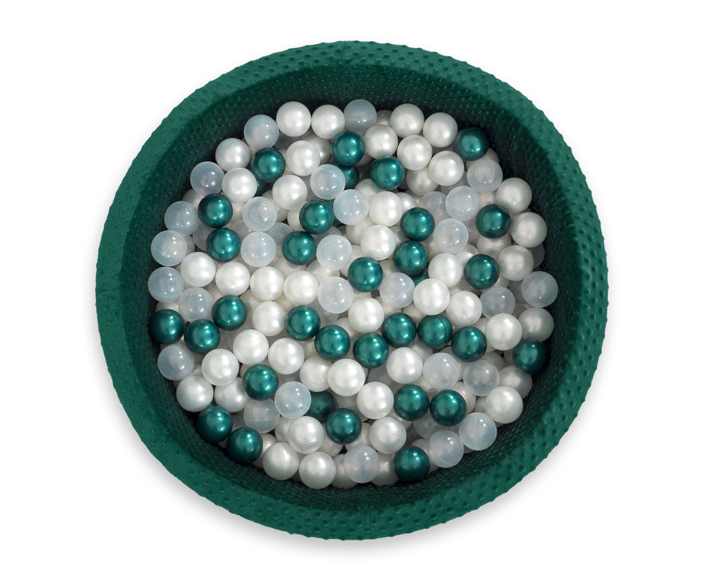 Plastic balls for the dry pool 50pcs - transparent