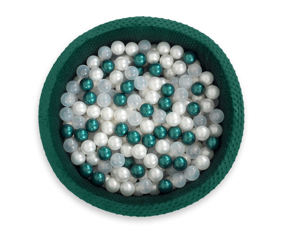 Plastic balls for the dry pool 50pcs - transparent