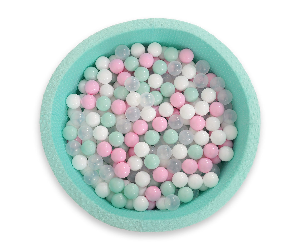 Plastic balls for the dry pool 50pcs - white