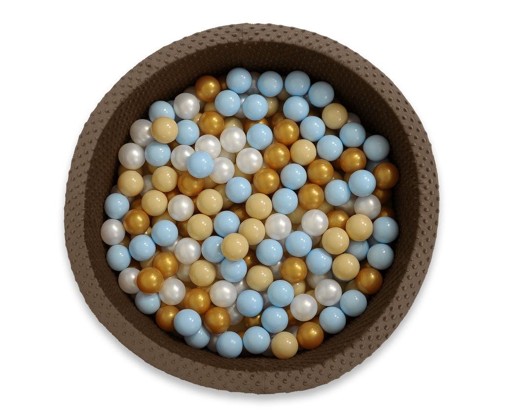 Plastic balls for the dry pool 50pcs - light blue
