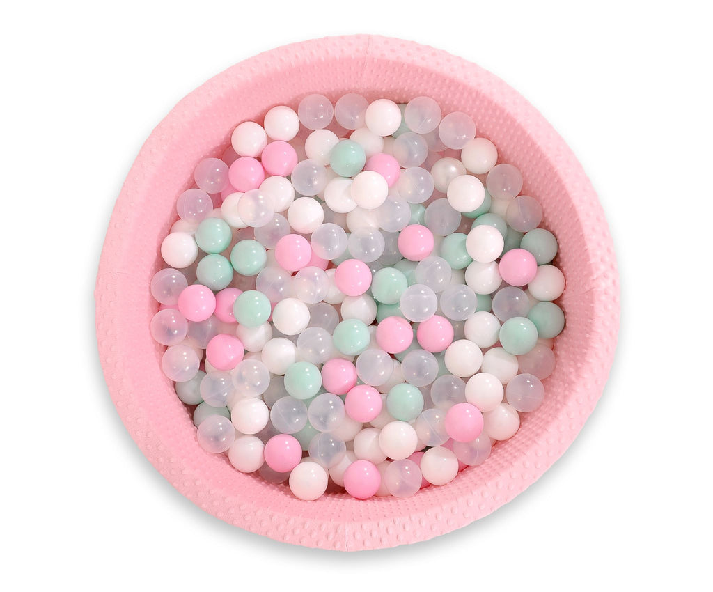 Plastic balls for the dry pool 50pcs - white