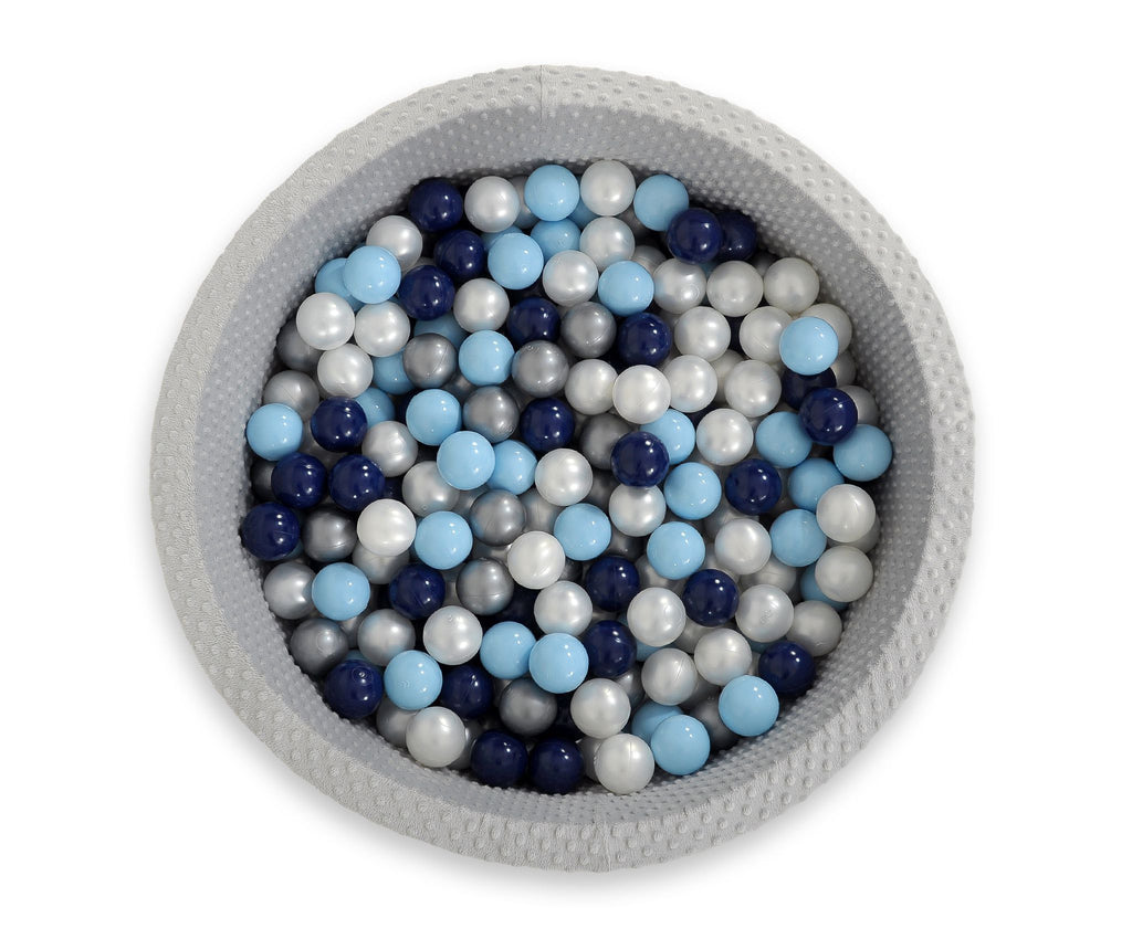 Plastic balls for the dry pool 50pcs - dark navy