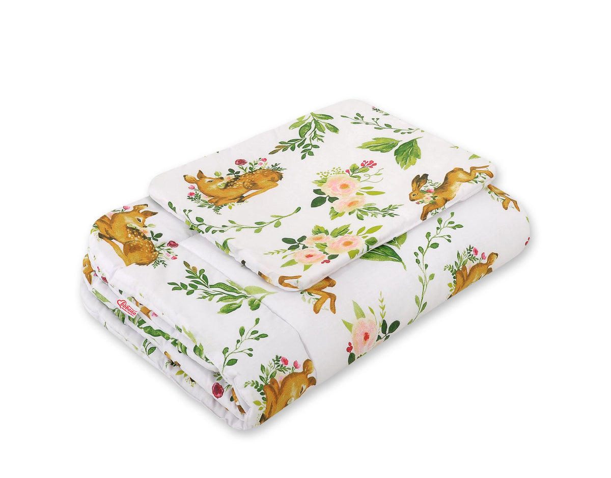 Bedding set 2-pcs 75x100cm NEWBORN - in the forest