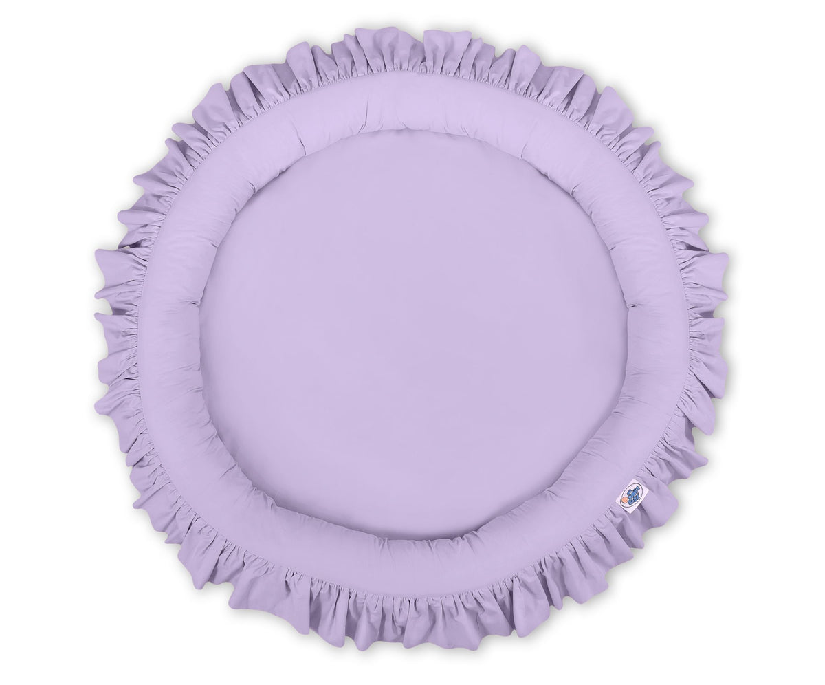 Nest with flounce - lila
