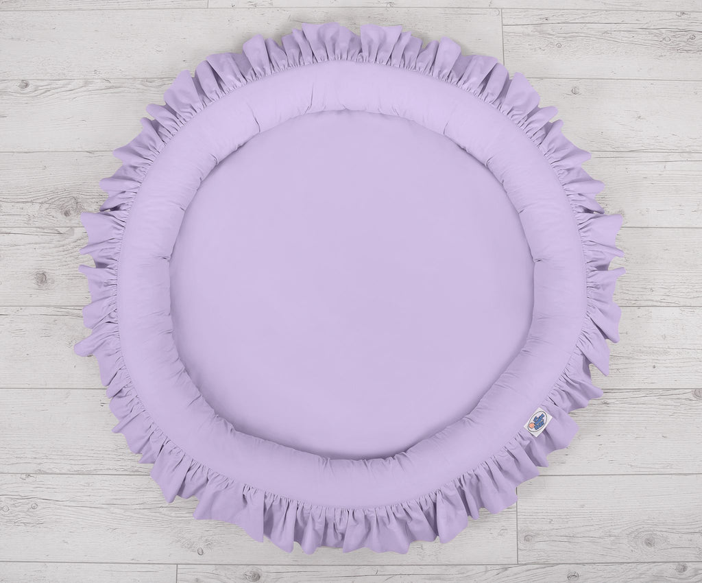 Nest with flounce - lila