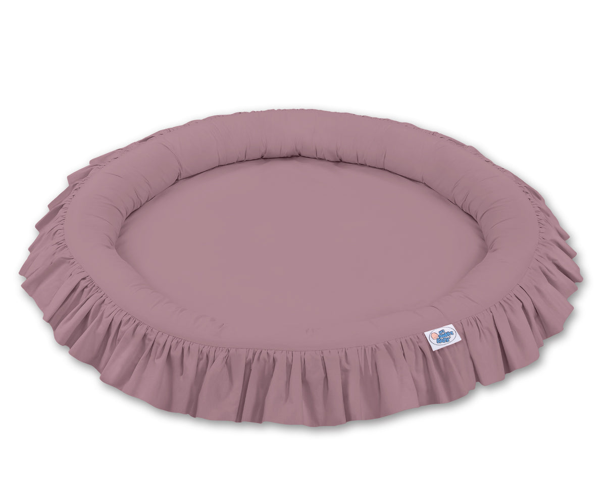Nest with flounce - pastel violet