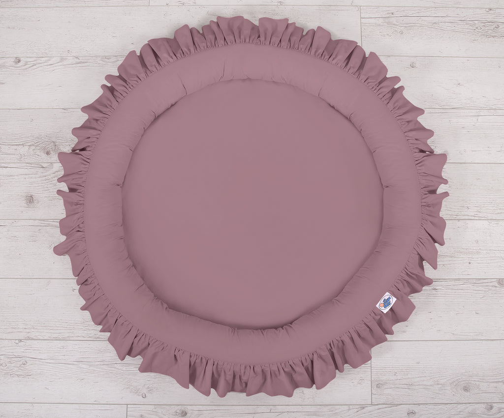 Nest with flounce - pastel violet