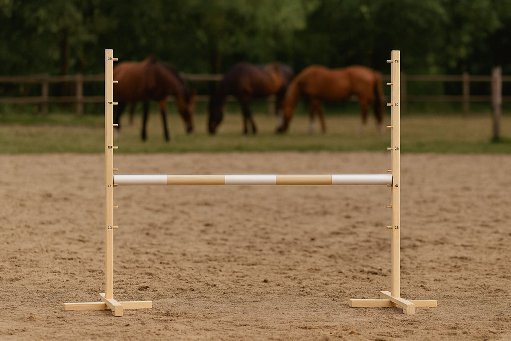 Hobby Horse jumping bar - beige - 120 cm