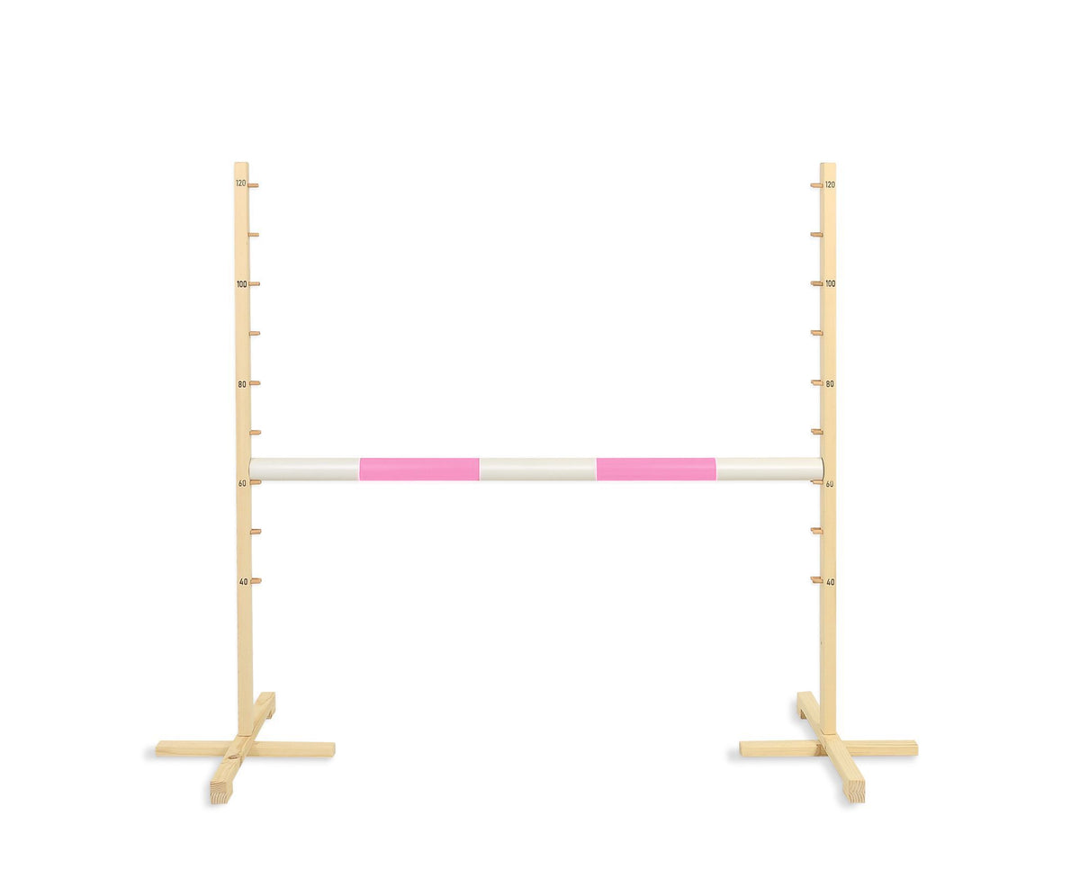 Hobby Horse jumping bar - light pink - 120 cm
