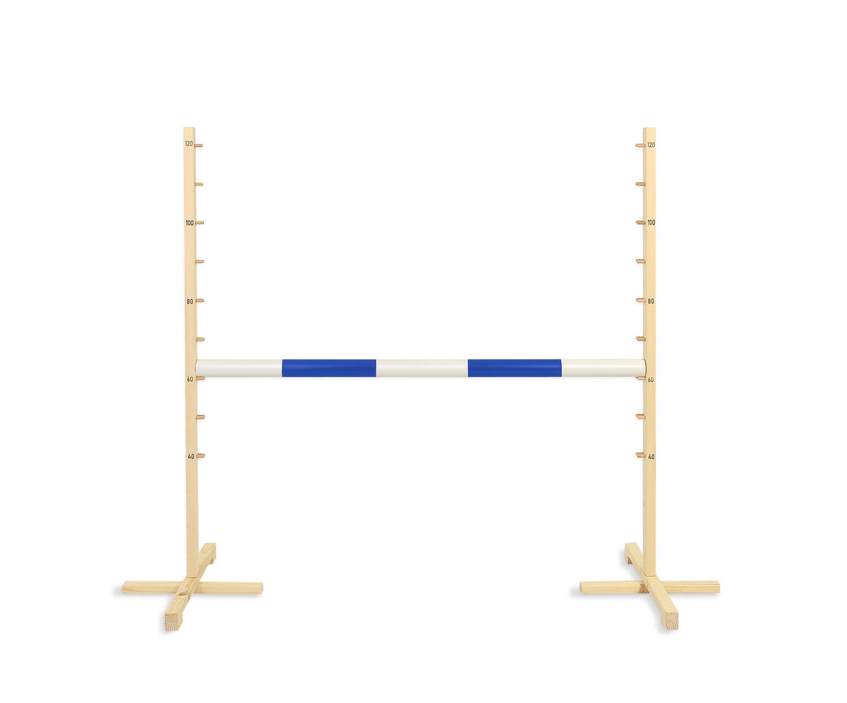 Jumping obstacle for Hobby Horse 120cm, beam blue