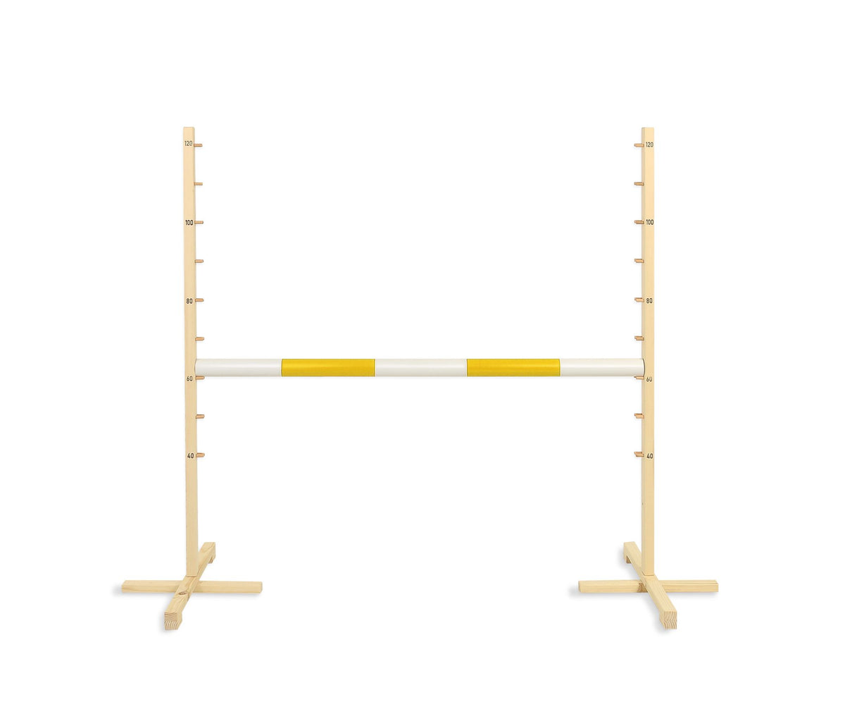 Jumping obstacle for Hobby Horse 120cm, beam yellow