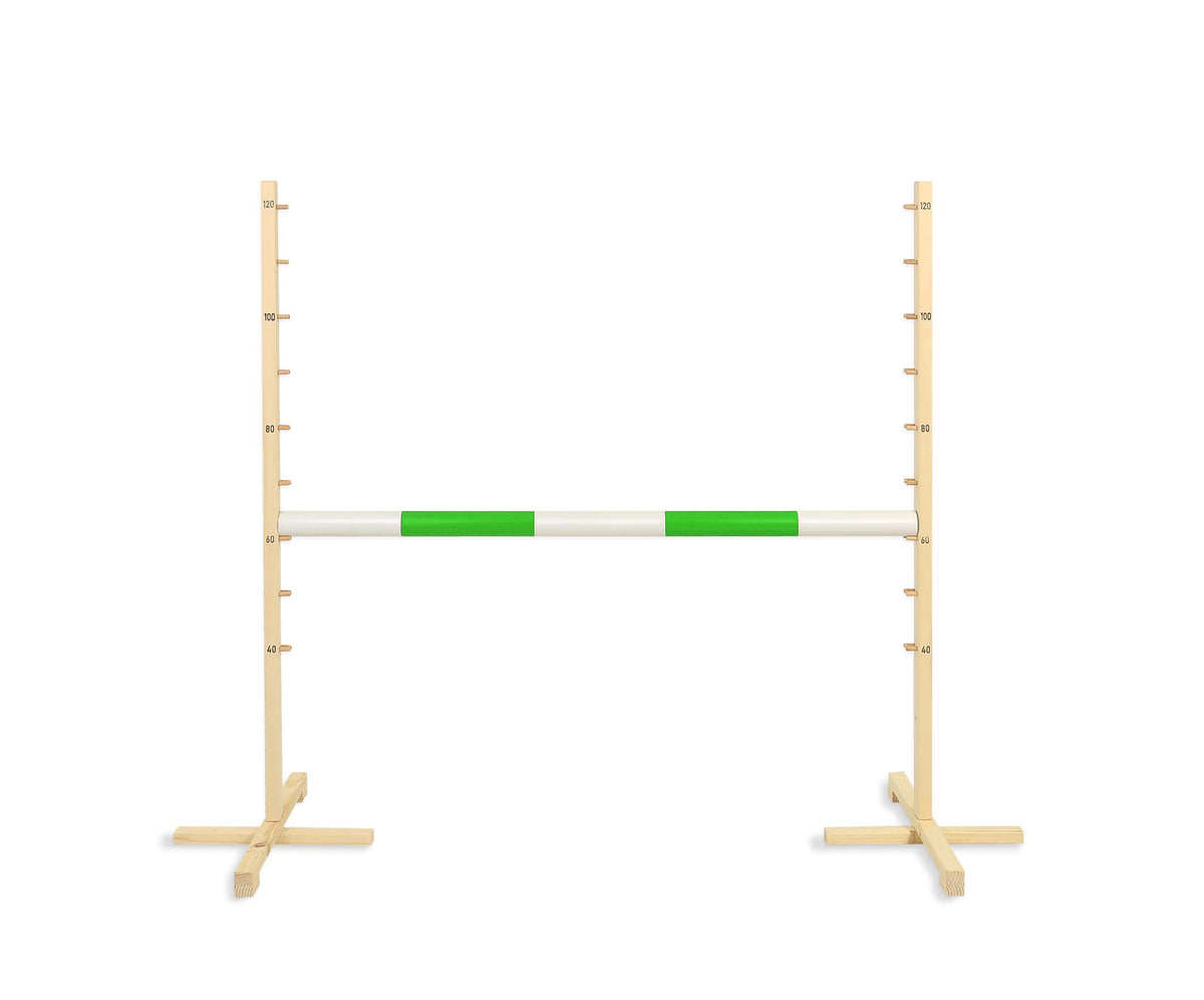 Jumping obstacle for Hobby Horse 120cm, beam green