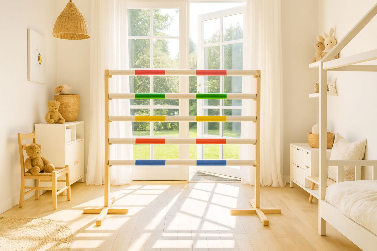 Jumping obstacle for Hobby Horse 120cm, beam yellow