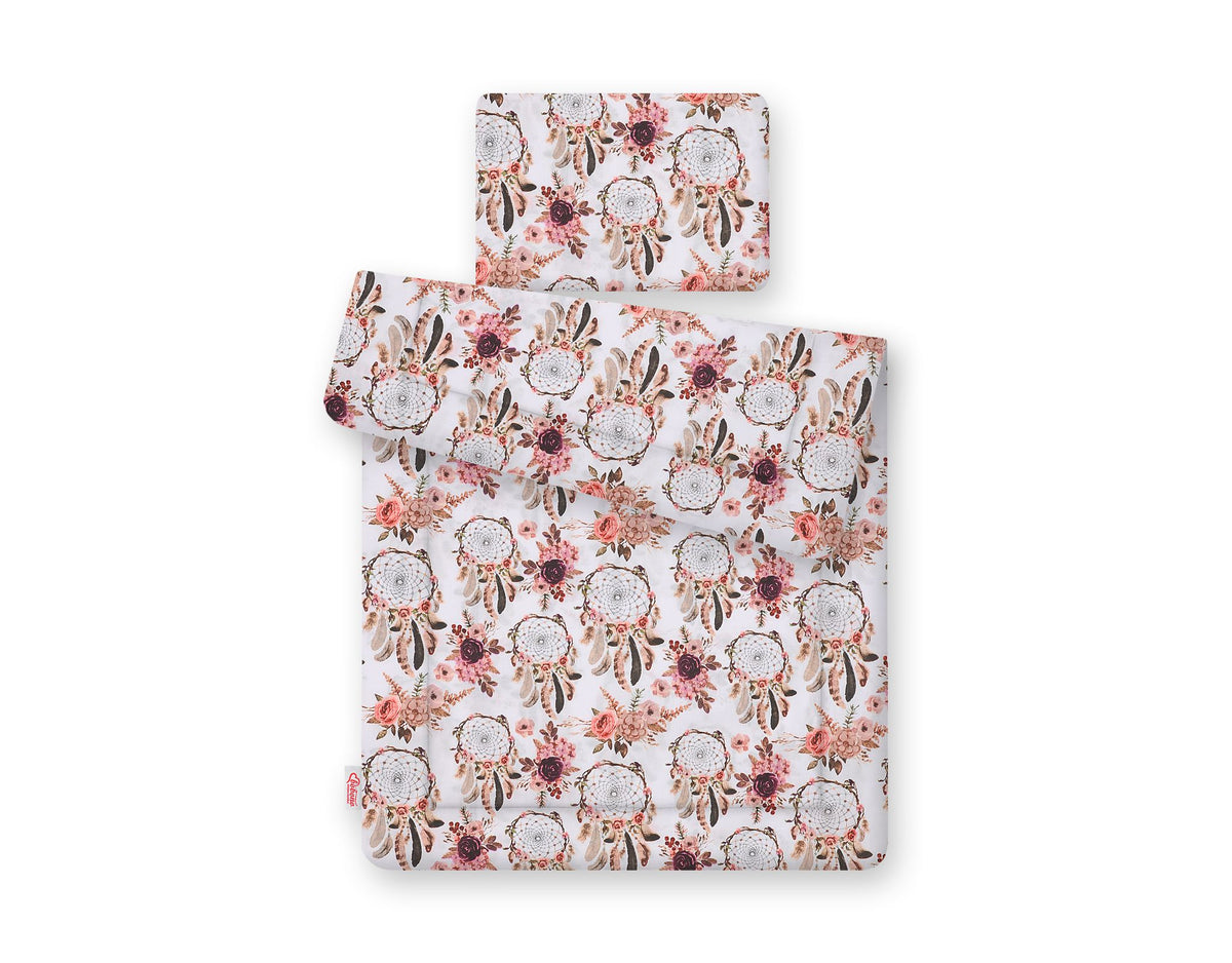 Bedding set 2-pcs 75x100cm NEWBORN - flower dream catchers