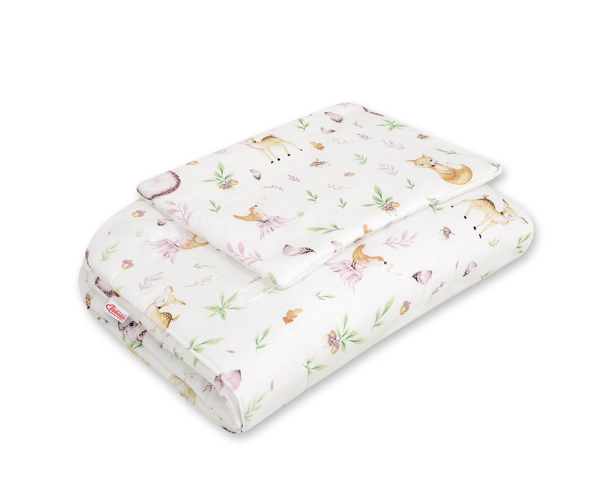 Bedding set 2-pcs 75x100cm NEWBORN - forest softness