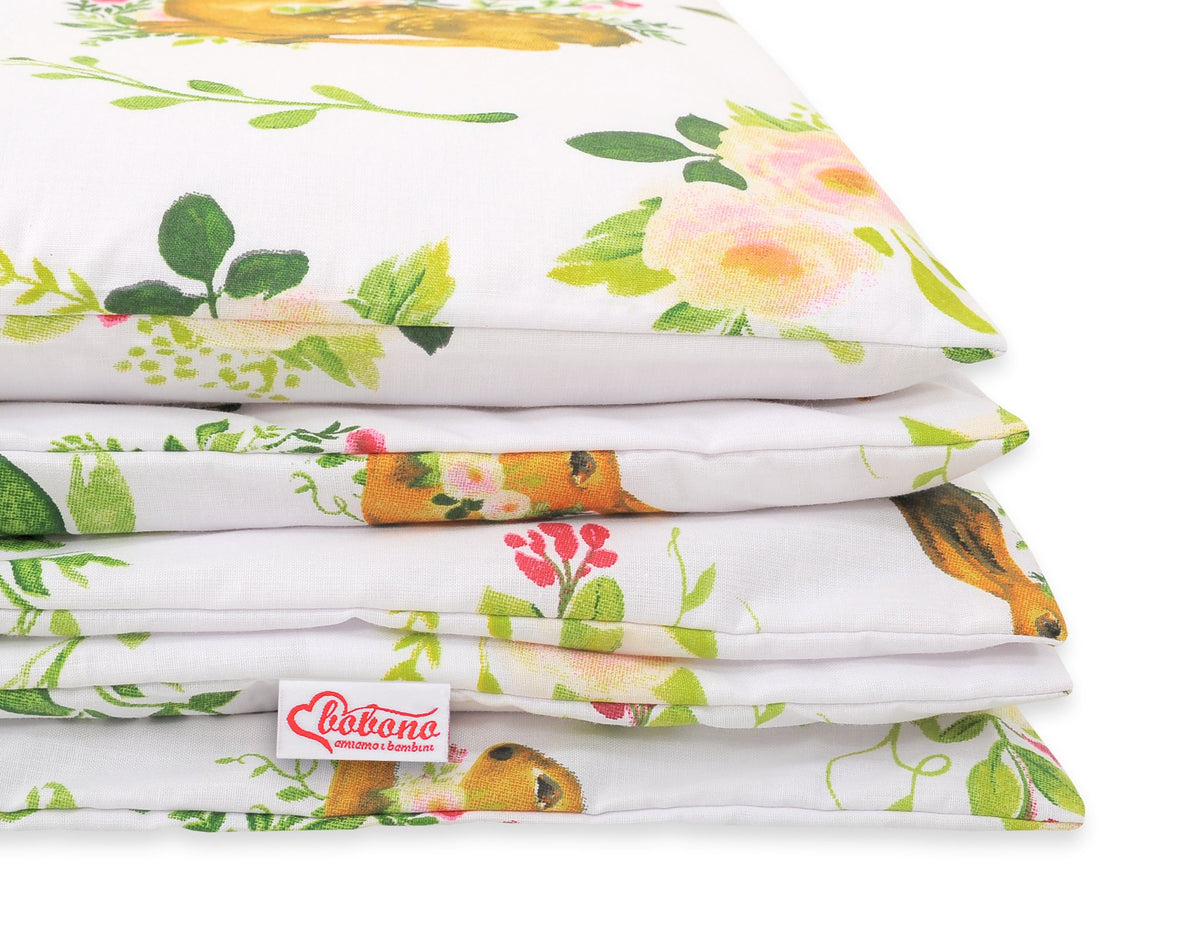 Baby cotton bedding set 2-pcs 135x100 cm- in the forest