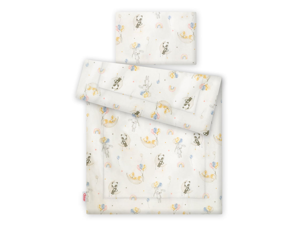 Bedding set 2-pcs with filling 135x100 cm - balloons