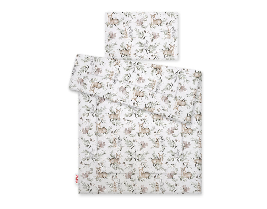 Bedding set 2-pcs with filling - woodland olive