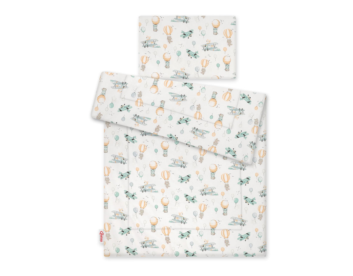 Bedding set 2-pcs with filling 135x100 cm - sky adventure