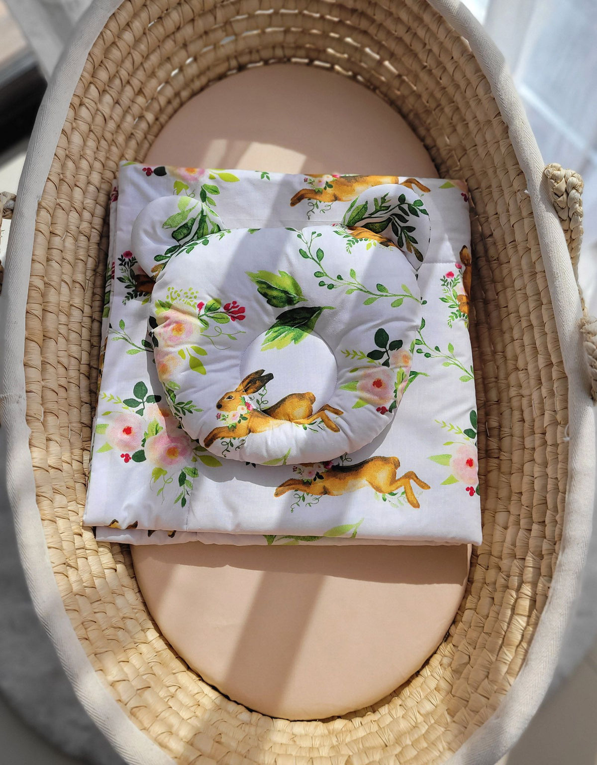 Duvet with pillow Teddy - 2pcs set - in the forest